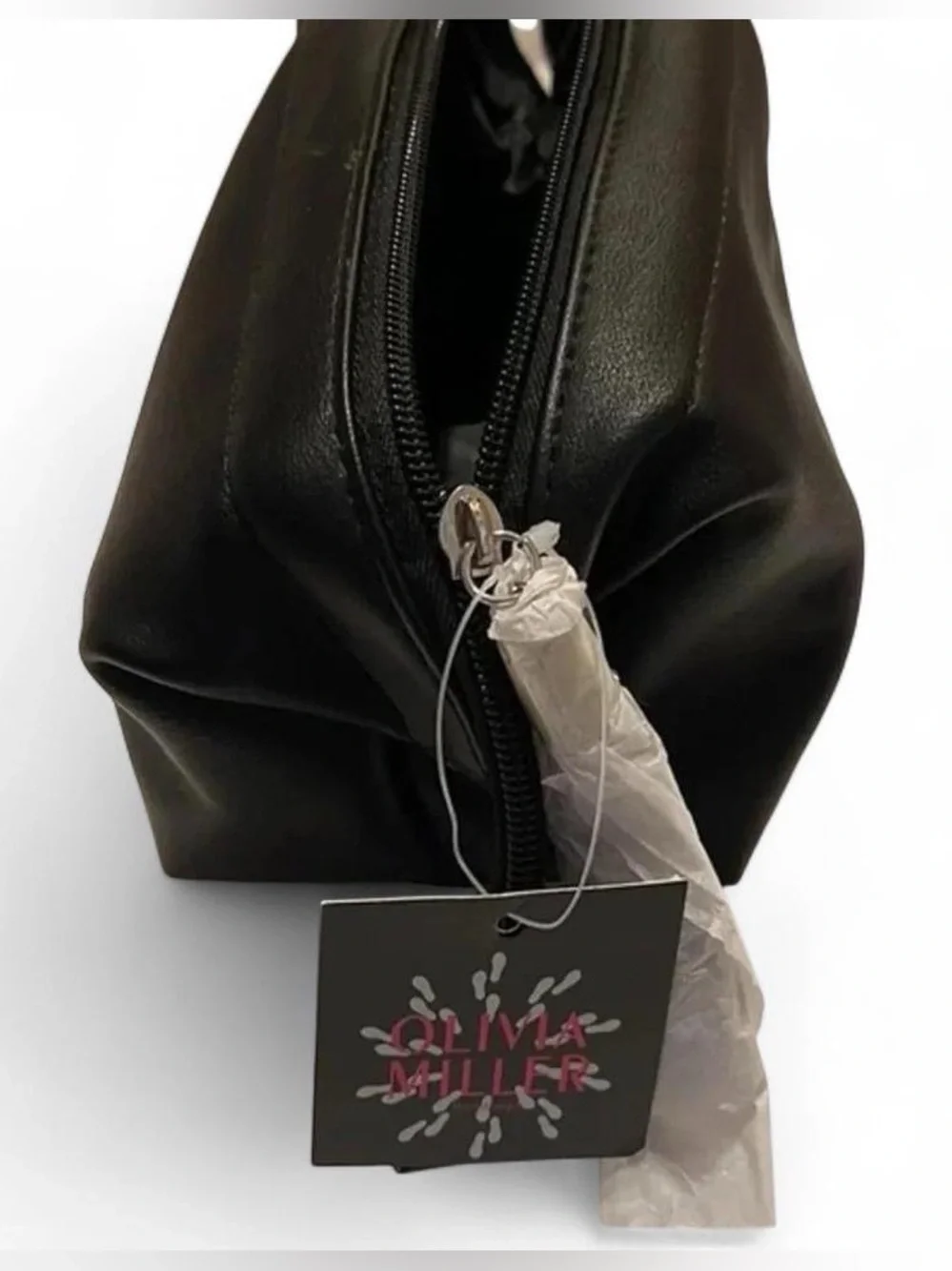 NWT Olivia Miller Heart toiletry/ make up bag